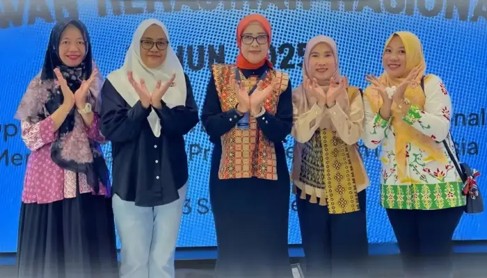 Pengurus Dekranasda Tulang Bawang Tegaskan Komitmen Majukan Kerajinan Lokal di Rakernas Dekranas