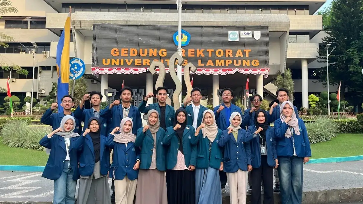 Inovasi Kelola Limbah di Desa Pasar Krui, Tim BEM Unila Lolos Pendanaan Program Mahasiswa Berdampak 2025
