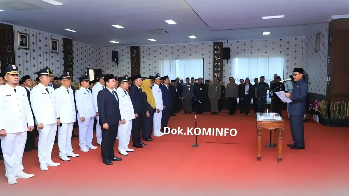 Lantik 130 Pejabat Baru, Bupati Tulang Bawang Dorong Tertib Administrasi dan Kerja Profesional