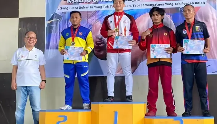 Menuju PON Beladiri, Pegulat Lampung Raih Perak dan Perunggu di Padang Open