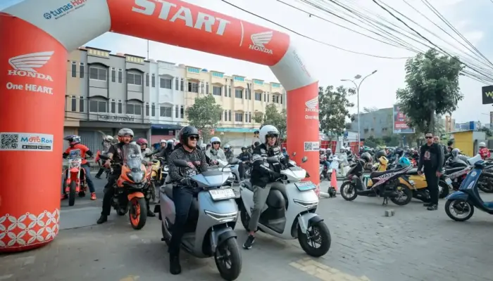 TDM Lampung & AMHL Ramaikan Sunmori Bersama Gubernur Lampung