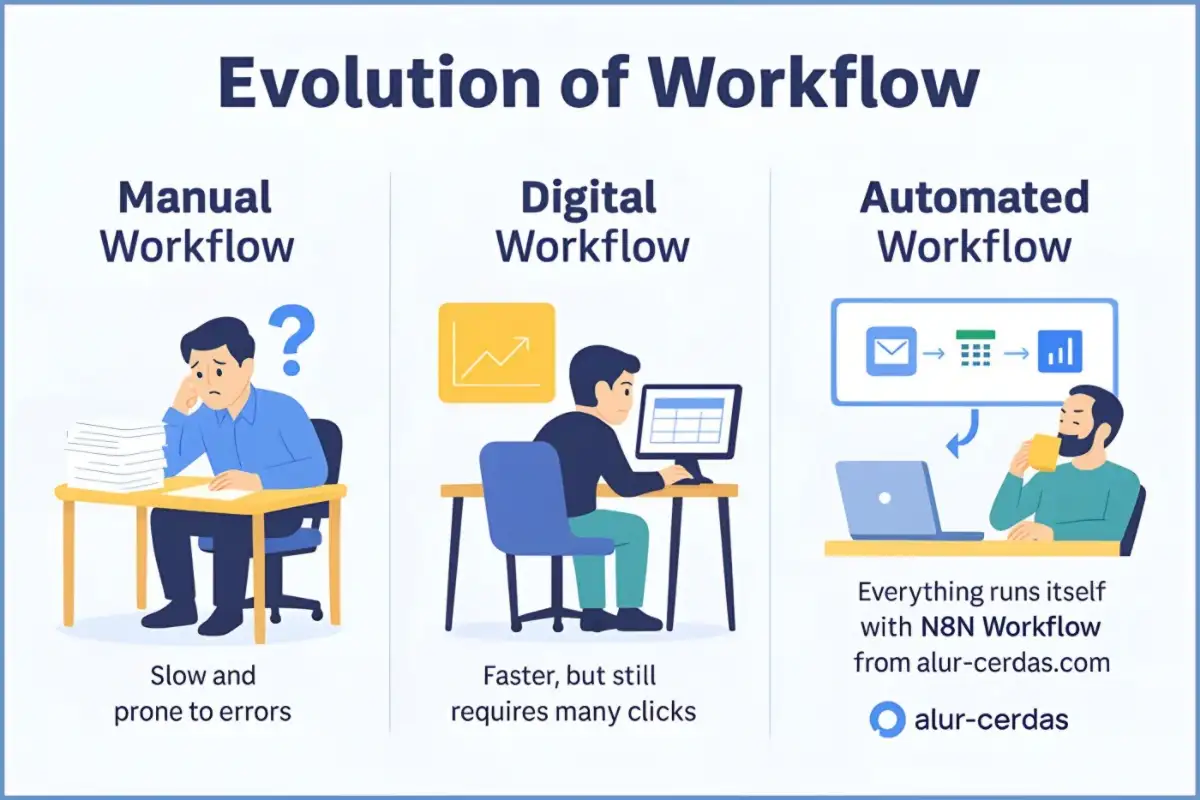 Automasi Digital Tumbuh Pesat di 2025, N8N Workflow Jadi Pilihan Utama Bisnis Indonesia