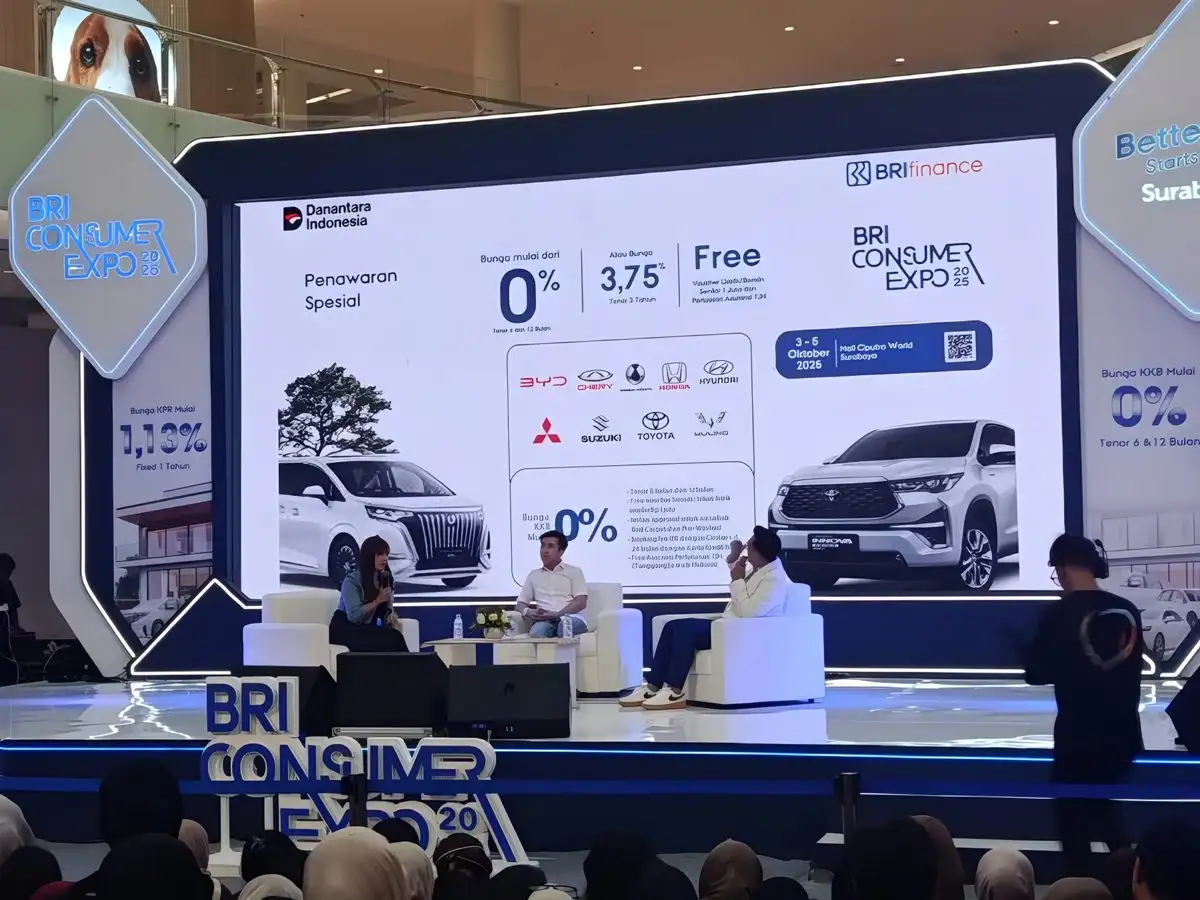 BRI Finance Ramaikan BRI Consumer Expo Surabaya dengan Penawaran Spesial Auto Loan