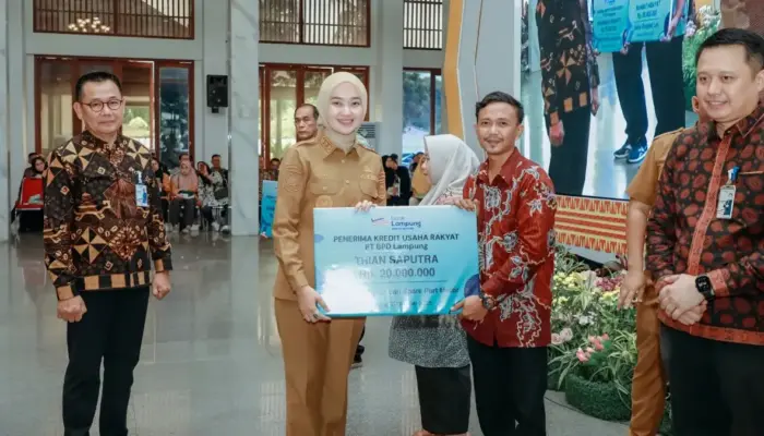 Bank Lampung Dorong UMKM Lampung Naik Kelas Lewat Program KUR Nasional
