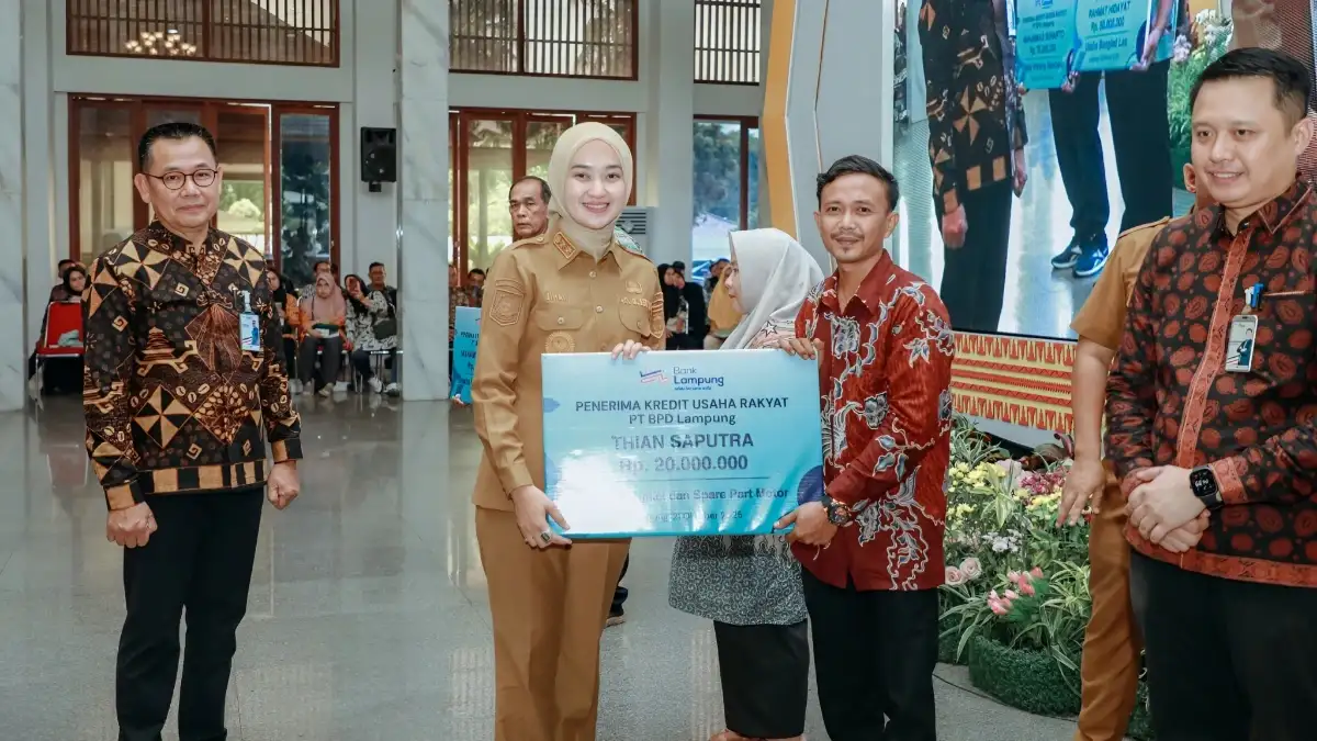 Bank Lampung Perkuat UMKM Lampung Lewat Dukungan Penuh Program KUR Nasional