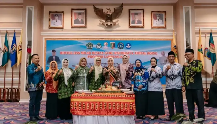 Bunda PAUD Lampung Ajak Guru Raudhatul Athfal Berkolaborasi Siapkan Generasi Emas 2045