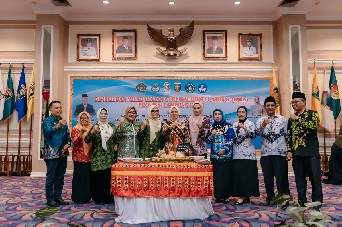 Bunda PAUD Lampung Ajak Guru Raudhatul Athfal Berkolaborasi Siapkan Generasi Emas 2045 1 Bunda PAUD Lampung Serukan Kolaborasi Guru RA untuk Wujudkan Generasi Emas 2045