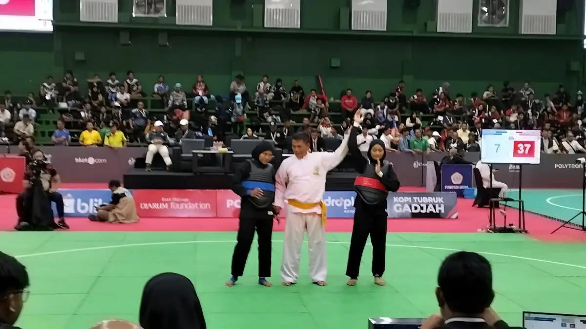 Empat Pesilat Lampung Melaju ke Final PON 2025, Faishol Djausal Ingatkan Pentingnya Fokus dan Sportivitas