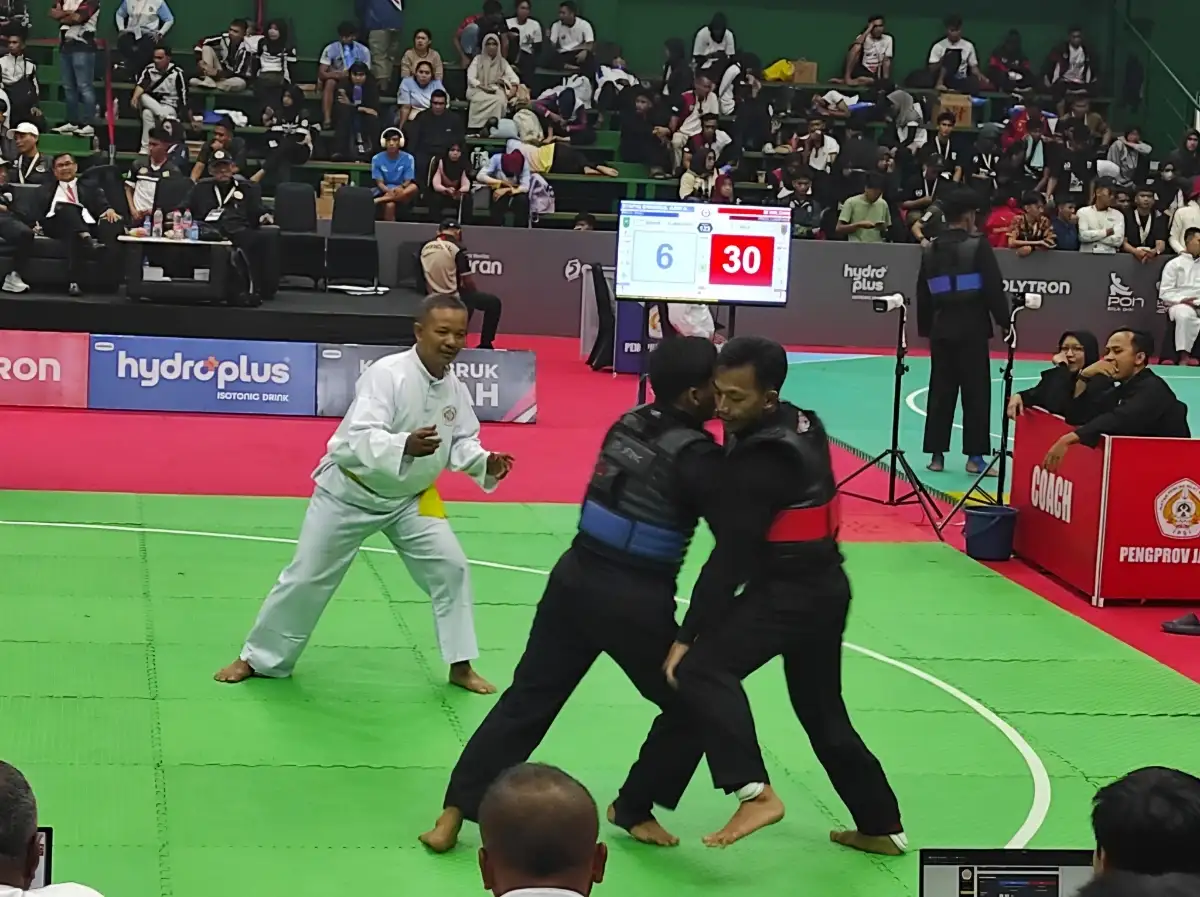 Empat Pesilat Lampung Melaju ke Perempat Final PON Beladiri 2025, Jaga Peluang Medali