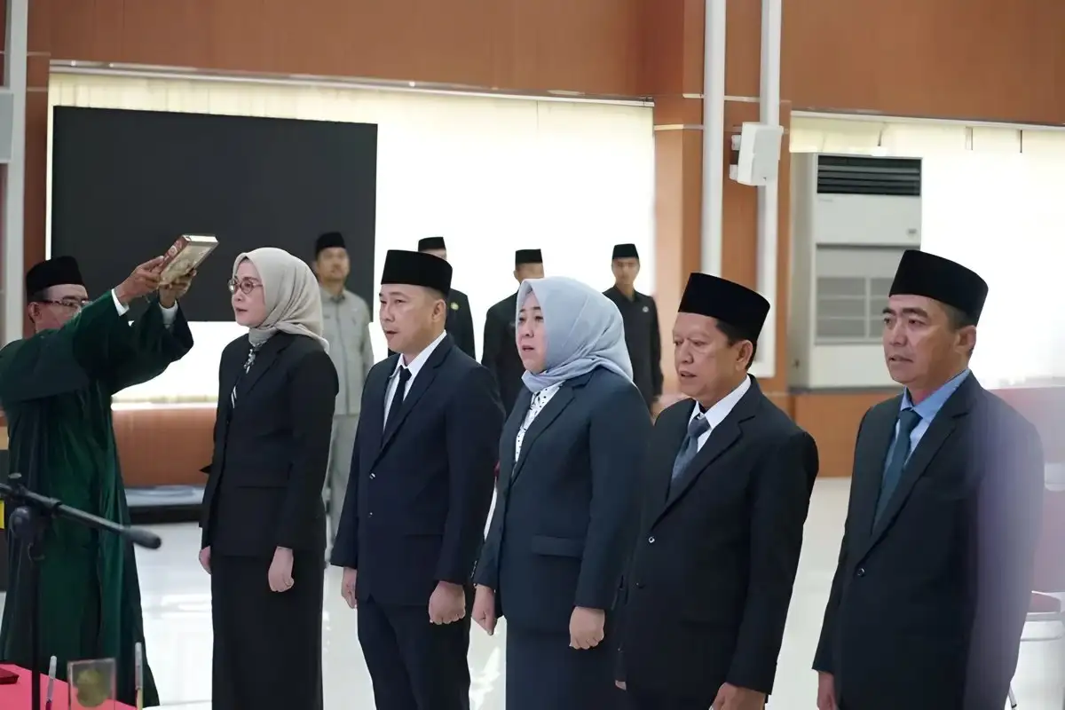 Eva Dwiana Resmi Lantik Sejumlah Pejabat Kepala OPD di Pemkot Bandar Lampung