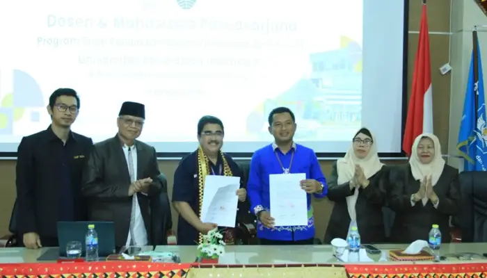 MPBSI FKIP Unila Gandeng FPBS UPI Gelar Joint Lecture Bahas Riset Pendidikan Berbasis Sastra