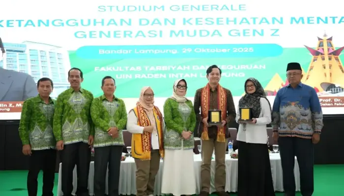 FTK UIN Raden Intan Lampung Dorong Generasi Emas Lewat Stadium Generale Bertema Kesehatan Mental Gen Z