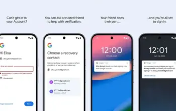 Google Perkenalkan Fitur Recovery Contacts untuk Pulihkan Akun Lewat Teman Terpercaya