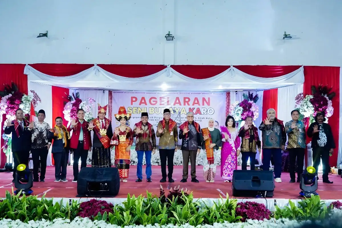 Gubernur Lampung Ajak Kaum Muda Ikut Melestarikan Budaya Karo di Gelaran Daerah