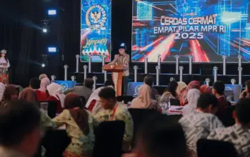 Gubernur Mirza Ajak Pelajar Lampung Tumbuhkan Semangat Kebangsaan Lewat Lomba Cerdas Cermat MPR RI