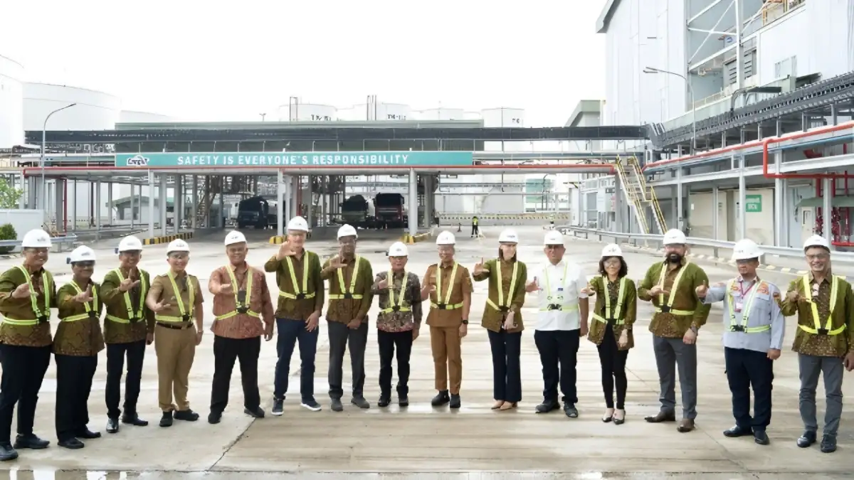 Gubernur Mirza Resmikan Lampung Refinery Cargill, Dorong Industri Jadi Motor Ekonomi Berkelanjutan
