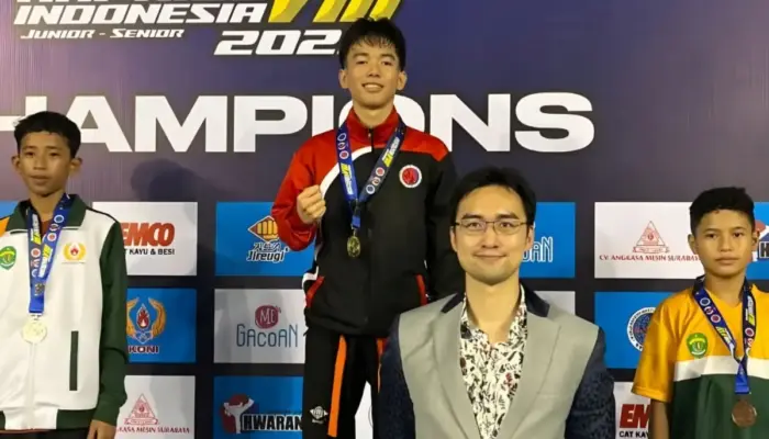 Koleksi 44 Medali di Kejurnas 2025, Hapkido Lampung Raih Penghargaan Active Participation Prize