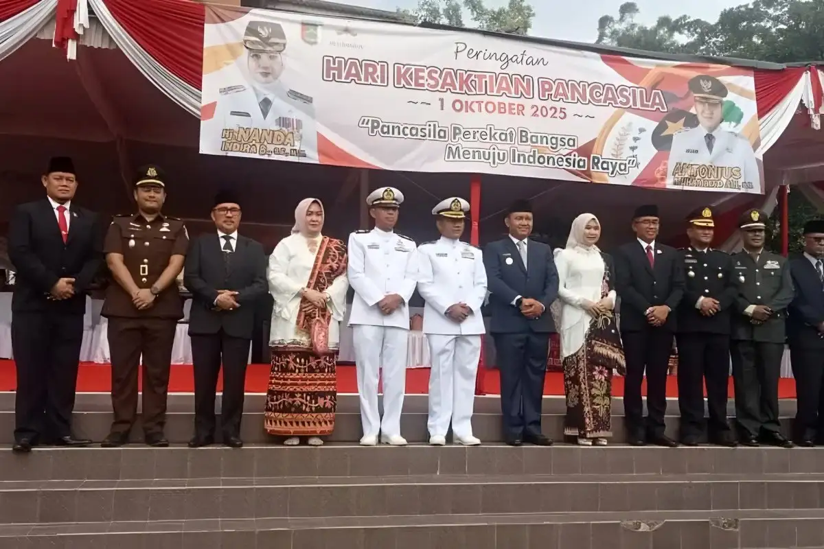 Hari Kesaktian Pancasila 2025, Pemkab Pesawaran Gelar Upacara Khidmat