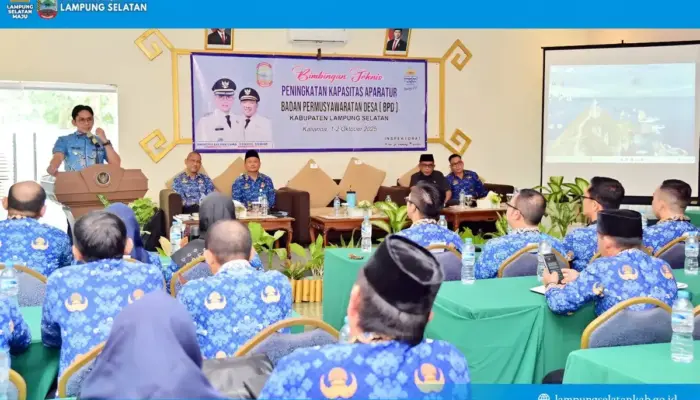 Bupati Lampung Selatan Ingatkan BPD: Jangan Jadi Pejabat Cari Untung, Fokus Salurkan Aspirasi Warga