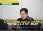 IOC Jatuhkan Sanksi ke Indonesia Usai Tolak Kedatangan Atlet Israel di Kejuaraan Dunia Senam 12 IOC Angkat Suara Soal Potensi Sanksi untuk Indonesia Usai Penolakan Atlet Israel