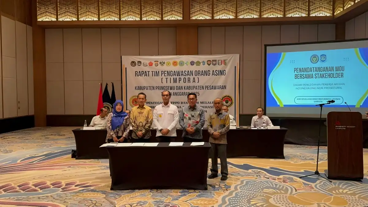 Imigrasi Lampung Alihkan Program dari Pelayanan ke Perlindungan untuk Cegah Pekerja Migran Ilegal