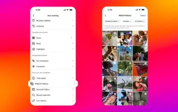 Instagram Luncurkan Fitur Watch History, Solusi Praktis untuk Temukan Kembali Reels yang Terlewat 6 Instagram Hadirkan Fitur Watch History, Kini Bisa Lihat Riwayat Tontonan Reels