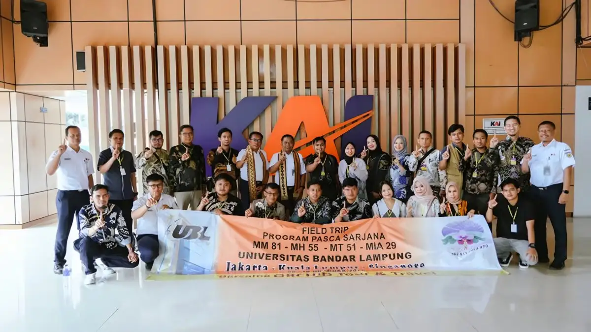 KAI Daop 1 Jakarta Kembali Jadi Tempat Benchmarking Mahasiswa Pascasarjana Place Based Learning