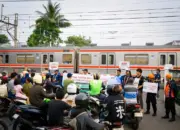 KAI Daop 1 Jakarta Tingkatkan Sosialisasi Keselamatan di Perlintasan Sebidang