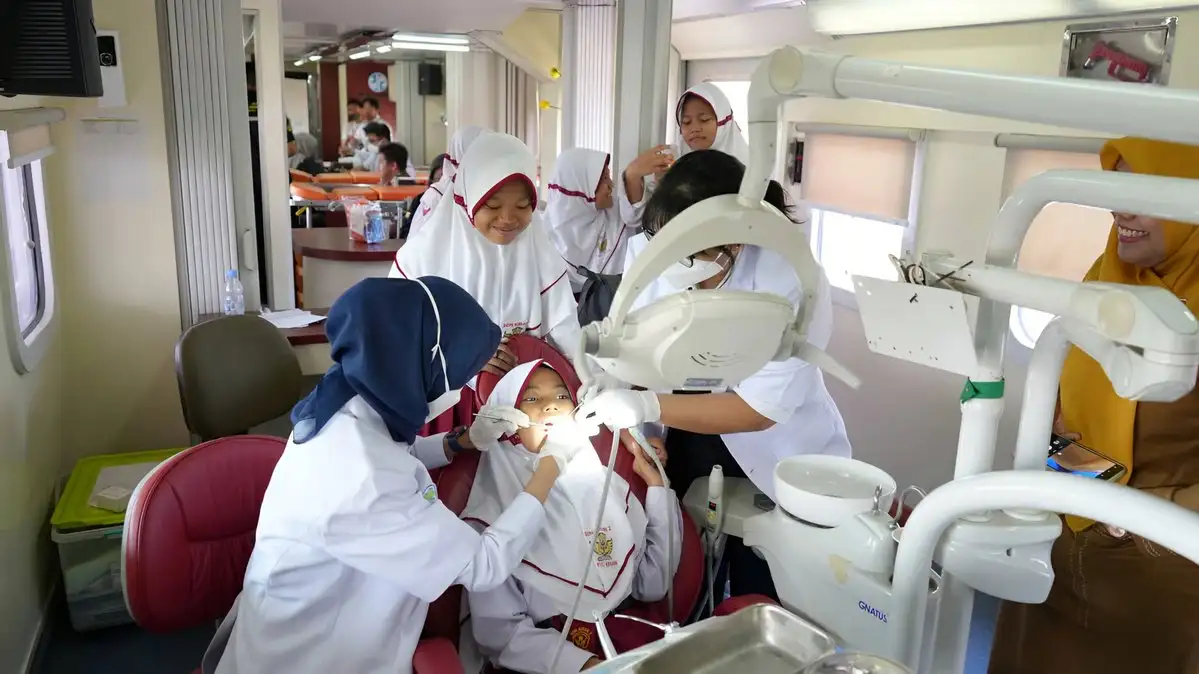 KAI Daop 8 Surabaya Gelar Rail Clinic dan Rail Library di Stasiun Krian, Wujud Dukungan terhadap Program Kesehatan Prioritas Presiden RI