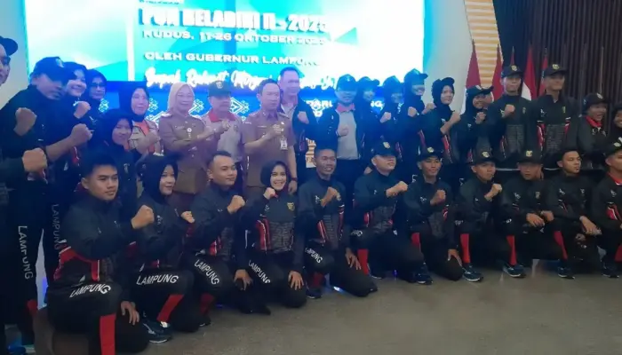 KONI Lampung Dorong Atlet Berjuang Maksimal di PON Beladiri 2025 Tanpa Patok Target Medali