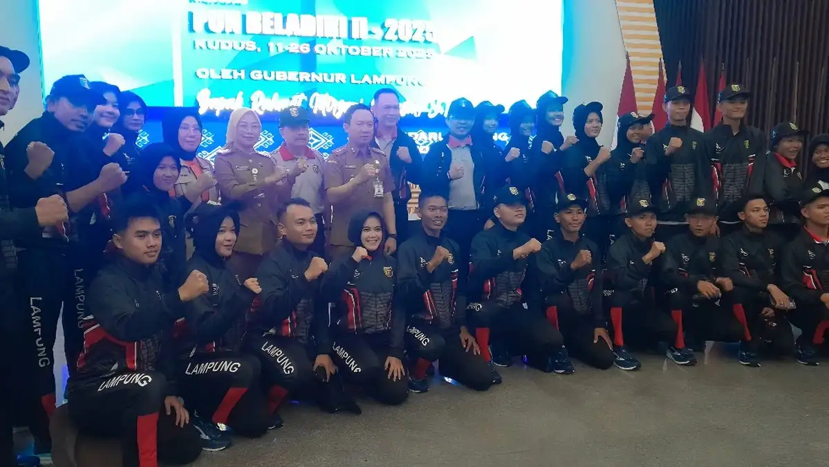 KONI Lampung Dorong Atlet Raih Performa Maksimal di PON Beladiri Tanpa Target Medali