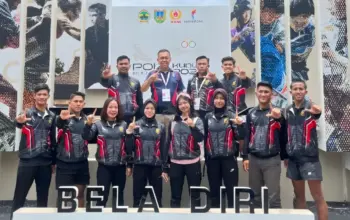 Karateka Lampung Bidik Emas di PON Beladiri 2025, 10 Atlet Siap Unjuk Gigi