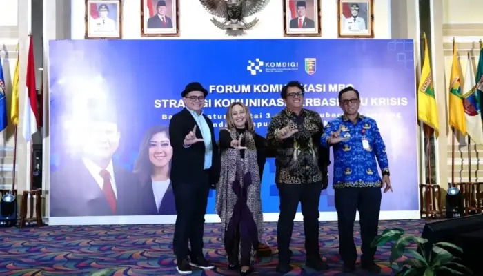 Pemprov Lampung dan Komdigi Sinergikan Strategi Komunikasi untuk Sukseskan Program Makan Bergizi Gratis