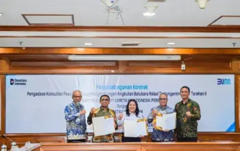 Krakatau Konsultan Raih Tender Studi Kelayakan Jalur Batu Bara