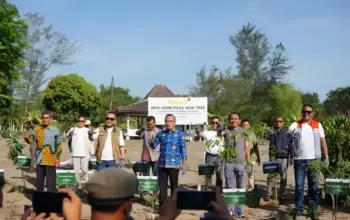 Linknet Galakkan Penghijauan di Jateng dan DIY Lewat Program New Home-Pass, New Tree