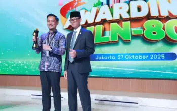 PLN Metro Raih Penghargaan Gudang Distribusi Terbaik Regional Sumbagsel di Logistic Awards 2025