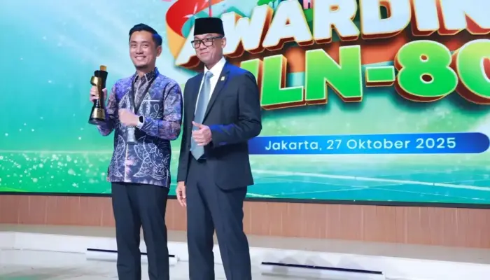 PLN UP3 Metro Raih Juara III Gudang Distribusi Terbaik Regional Sumbagsel di Logistic Awards 2025