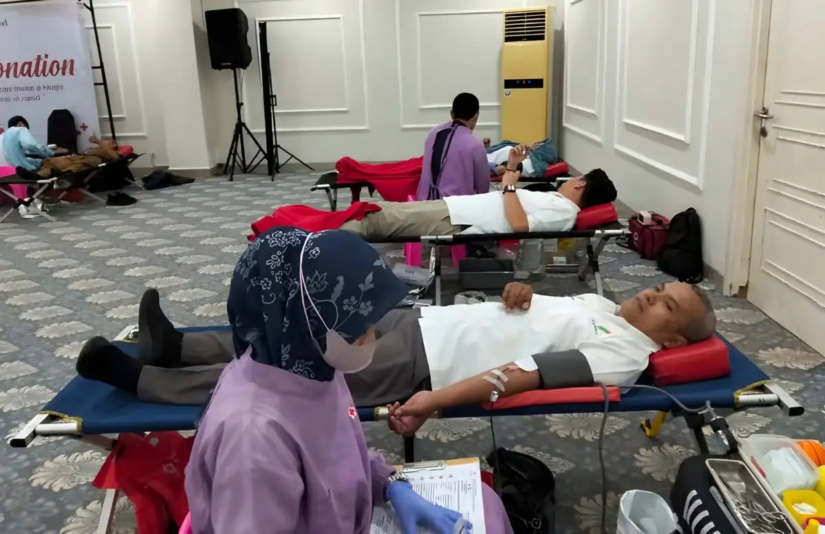 PTPN IV PalmCo Regional VII Dukung PMI Lampung, Wujud Nyata Aksi Kemanusiaan Holding Perkebunan Nusantara