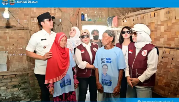 Pemkab Lampung Selatan dan WFI Kolaborasi Bedah Rumah Warga di Kalianda dan Sidomulyo