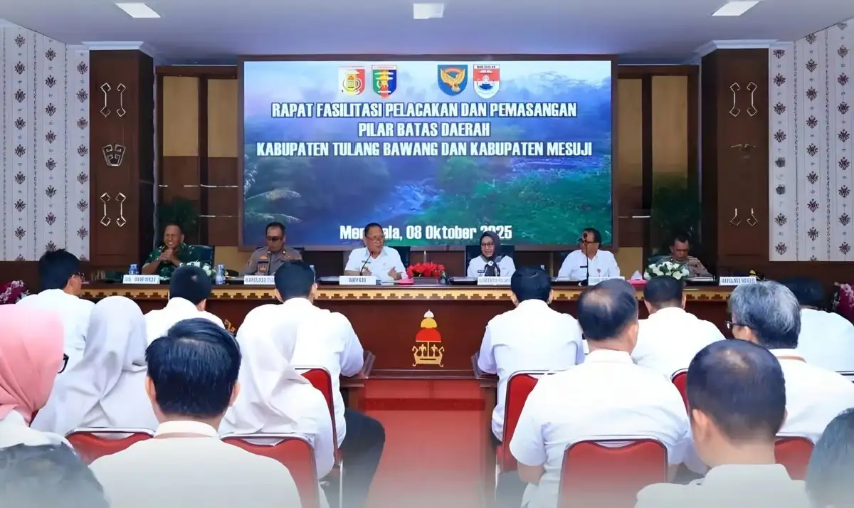 Pemkab Tulang Bawang dan Mesuji Sepakati Tapal Batas Wilayah Lewat Musyawarah
