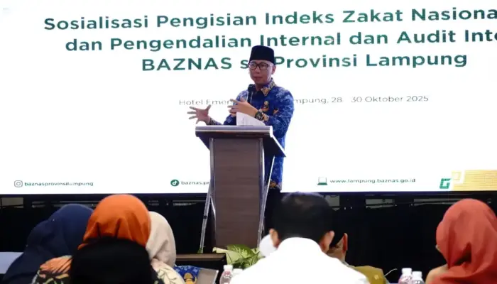 Pemprov Lampung dan Baznas Perkuat Pengelolaan Zakat yang Transparan dan Akuntabel