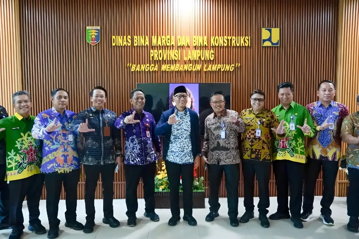 Pemprov Lampung Siapkan Jalan Beton, Target 90 Persen Mulus di Tahun 2028