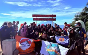 Pendaki BRIPALA DKI Jelajahi Keindahan Gunung Prau dari Jakarta ke Dieng