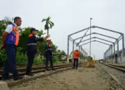 KAI Divre I Sumut Lakukan Penataan dan Perluasan Stasiun Lima Puluh untuk Tingkatkan Pelayanan