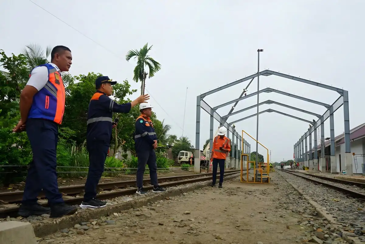 Perluasan Stasiun Lima Puluh, KAI Divre I Sumut Dorong Pelayanan Kereta yang Lebih Prima