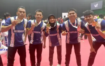 Pesilat Lampung Tampil Gemilang di PON Beladiri 2025, Sumbang Dua Emas dan Tiga Medali Lainnya