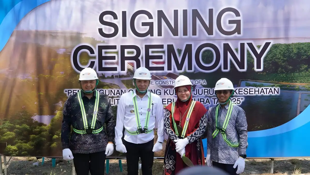 Politeknik Negeri Madura Mulai Bangun Gedung Kuliah Jurusan Kesehatan, WSBP Ditunjuk Jadi Kontraktor