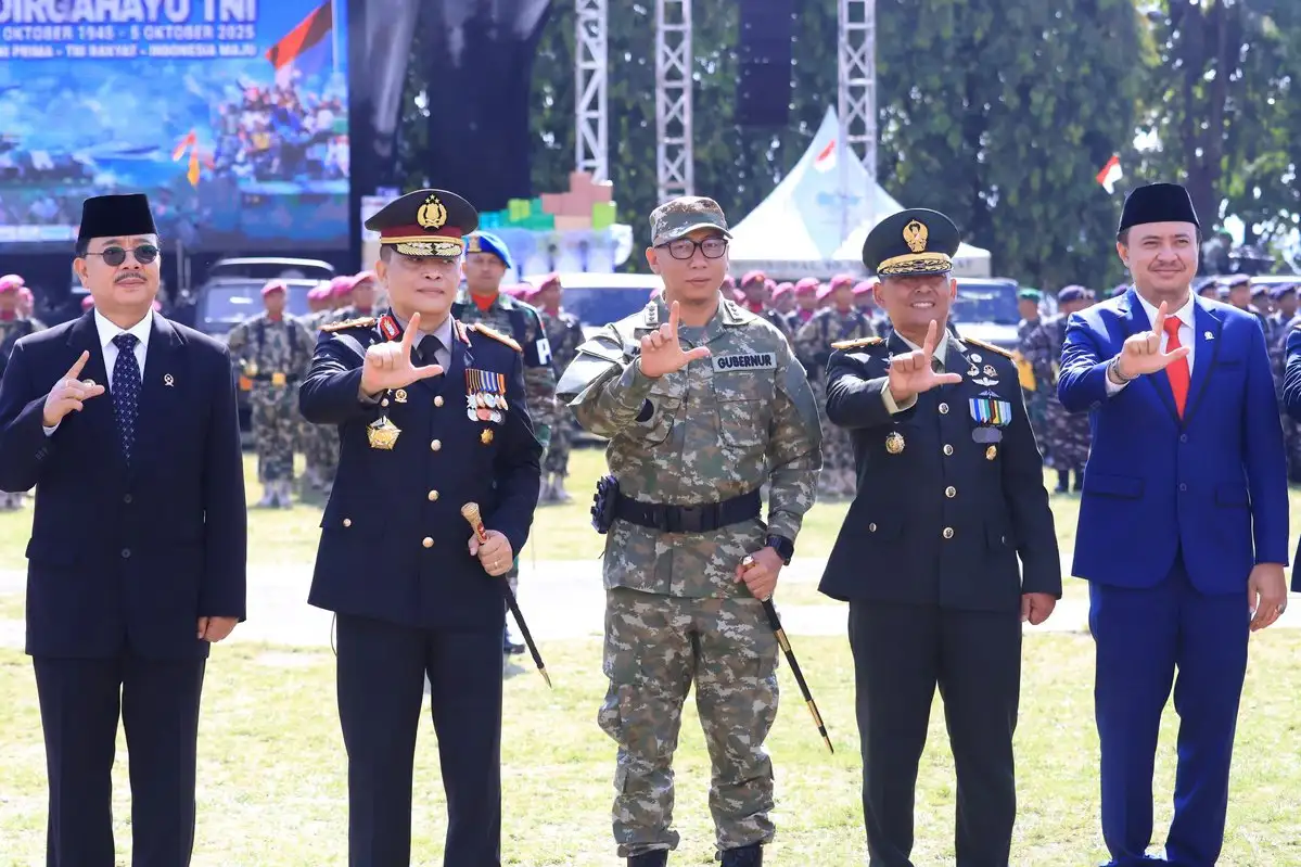 Rayakan HUT ke-80, Gubernur Lampung Apresiasi Peran TNI dalam Pembangunan dan Ketahanan Pangan