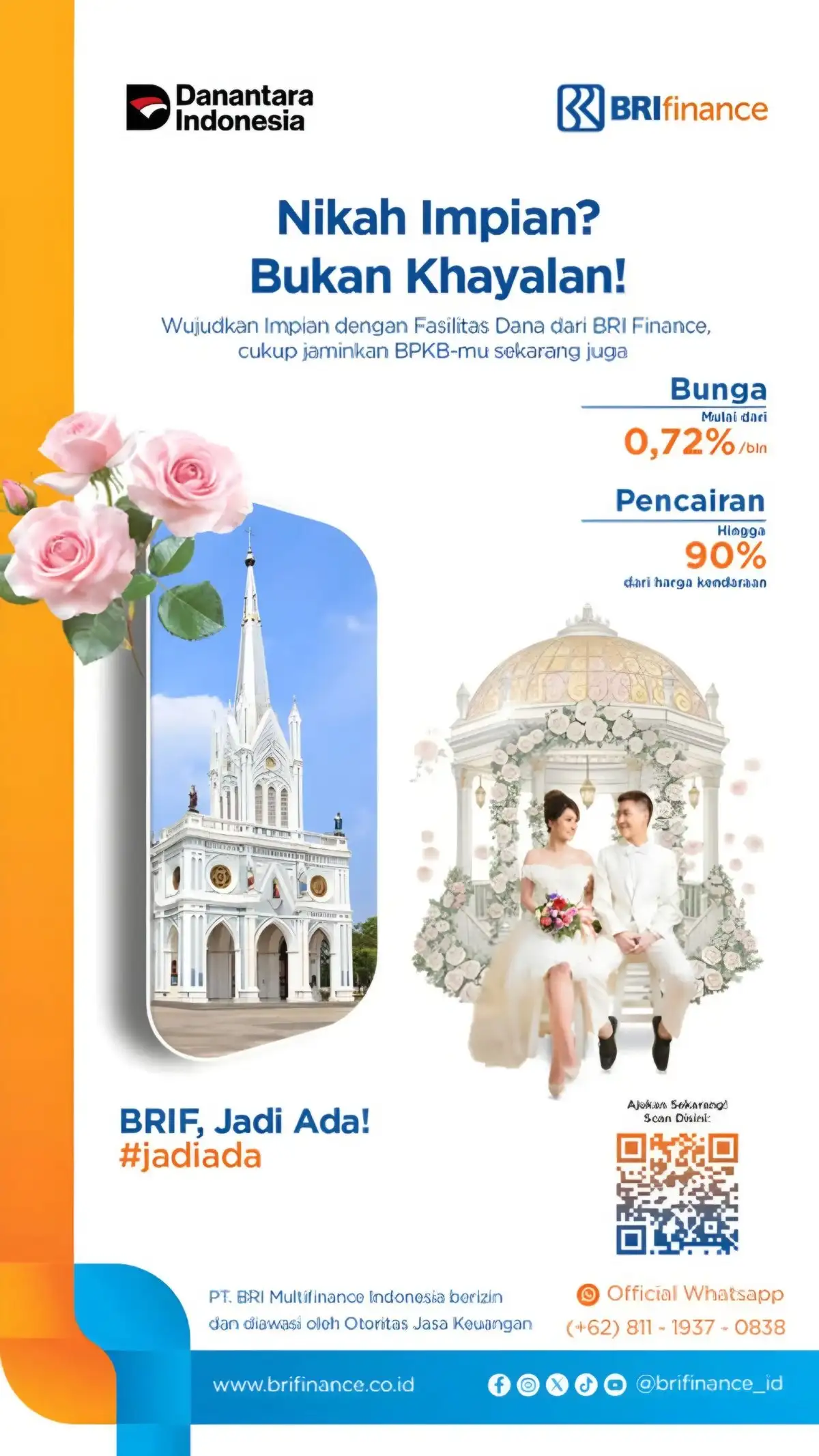 Rayakan Momen Cinta Abadi dengan Dukungan BRIFlash BRI Finance