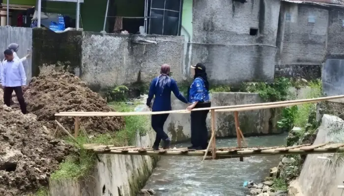 Pemkot Bandar Lampung Percepat Rehabilitasi Jembatan Kalibalau untuk Cegah Banjir